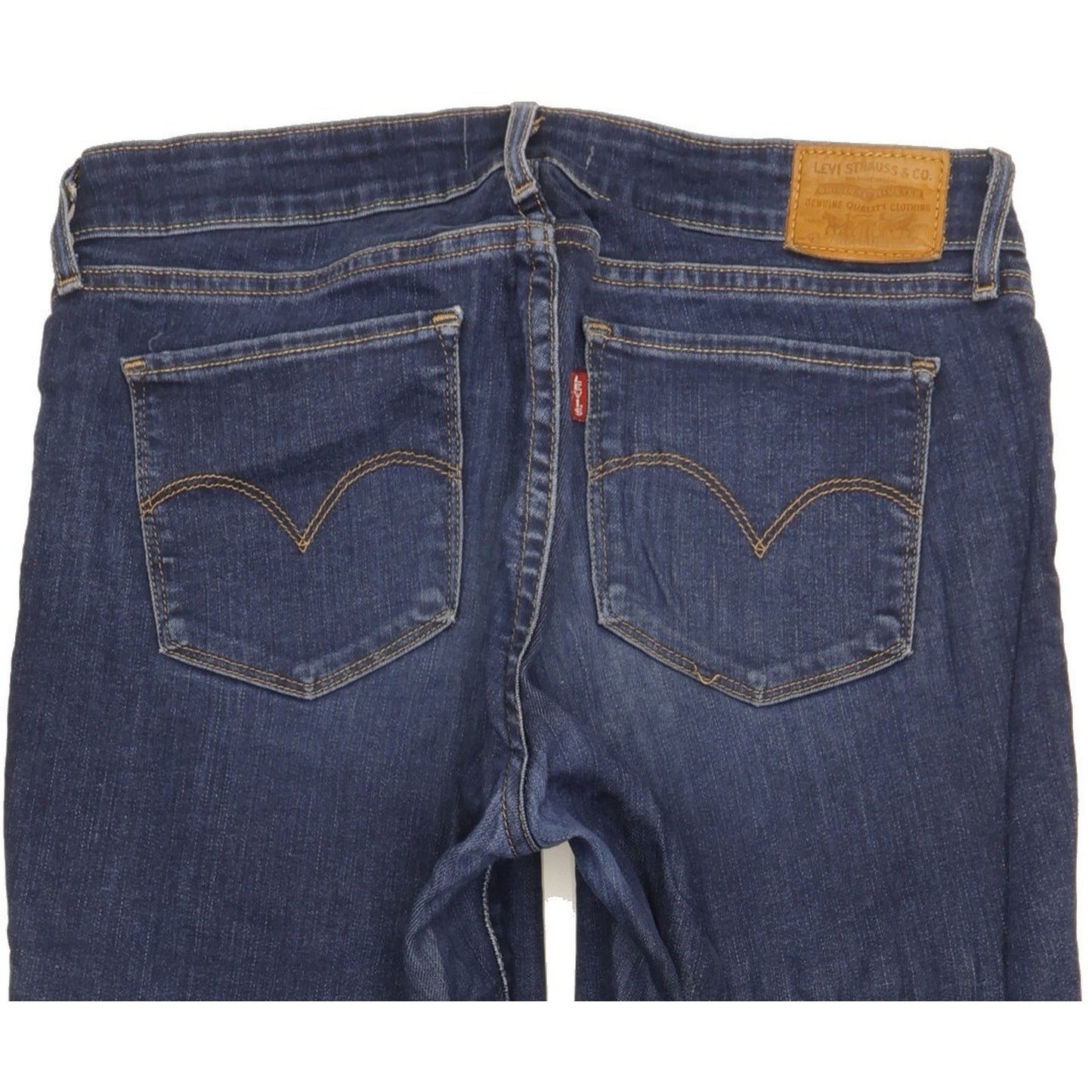 Levi's 711 Women Blue Skinny Slim Stretch Jeans W29 L30