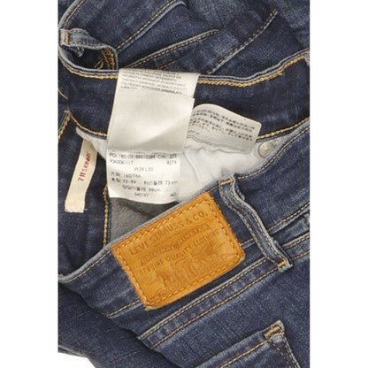 Levi's 711 Women Blue Skinny Slim Stretch Jeans W29 L30