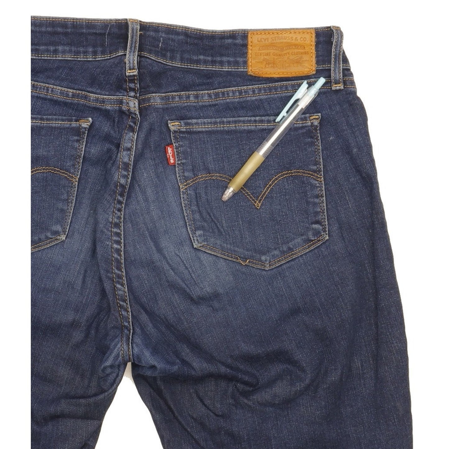 Levi's 711 Women Blue Skinny Slim Stretch Jeans W29 L30