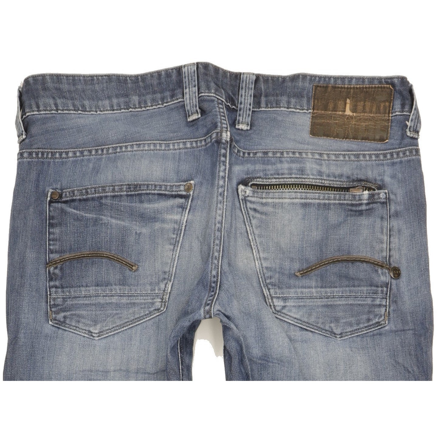 G-Star Attacc Men Blue Straight Regular Jeans W32 L32