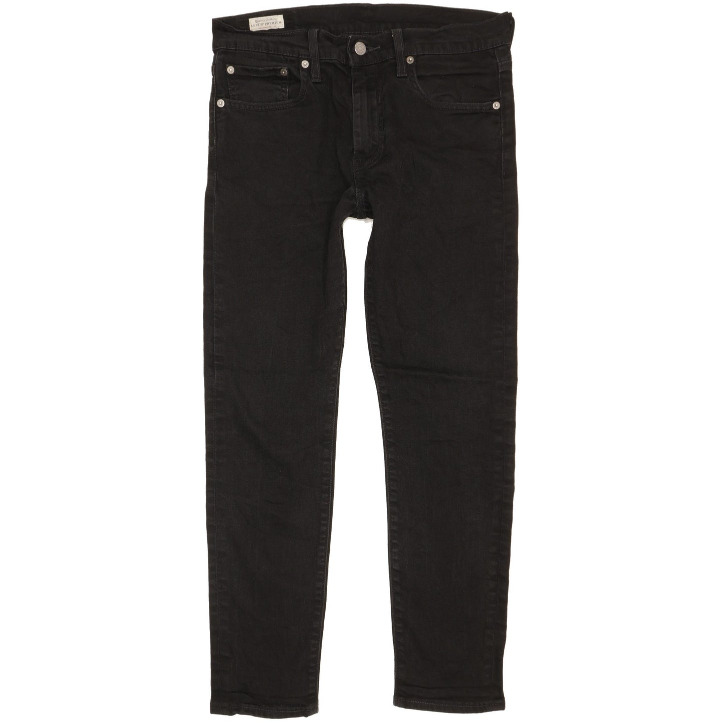Levi's 512 Men Black Tapered Slim Stretch Jeans W31 L28