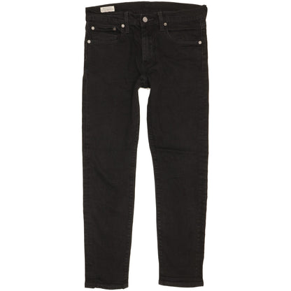 Levi's 512 Men Black Tapered Slim Stretch Jeans W31 L28