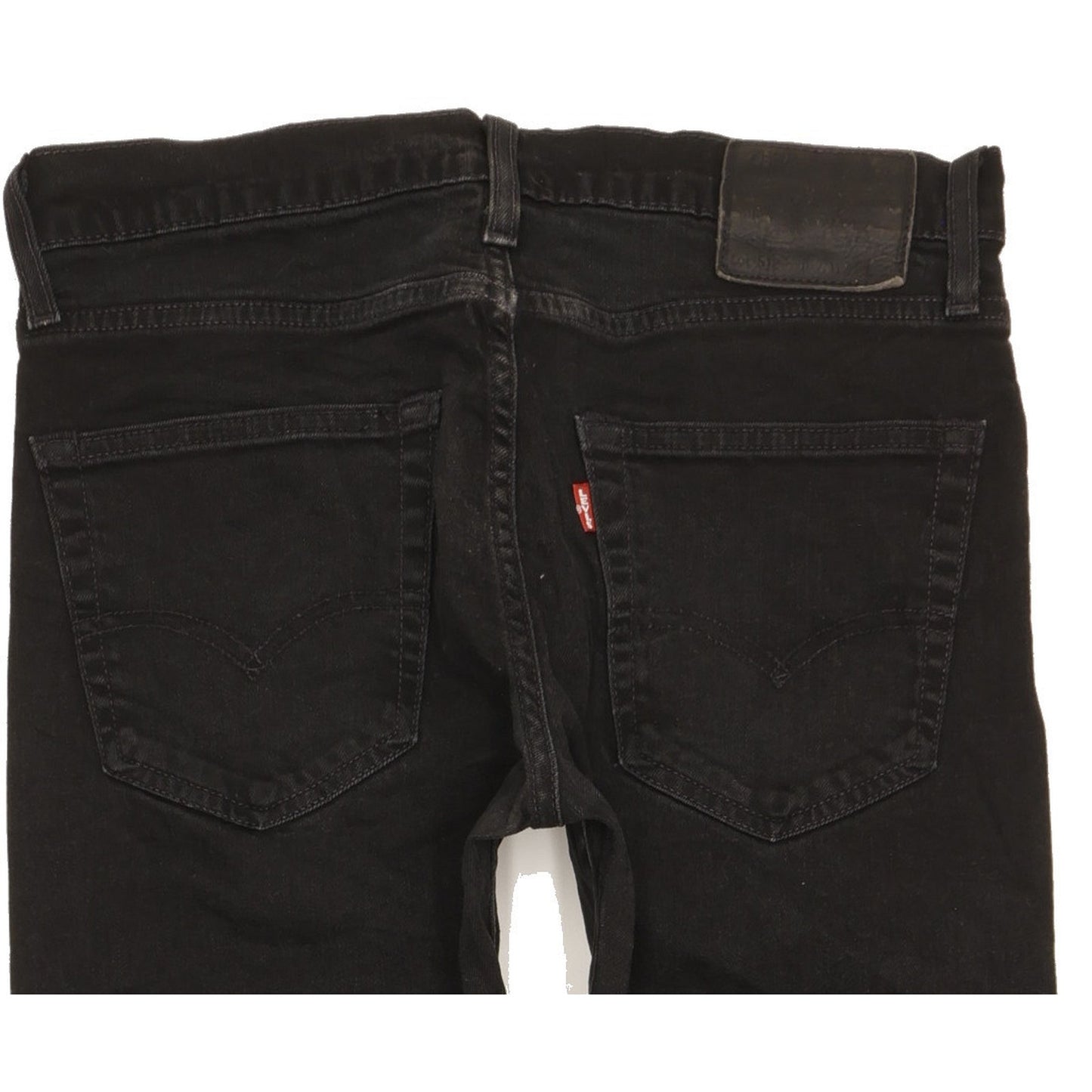 Levi's 512 Men Black Tapered Slim Stretch Jeans W31 L28