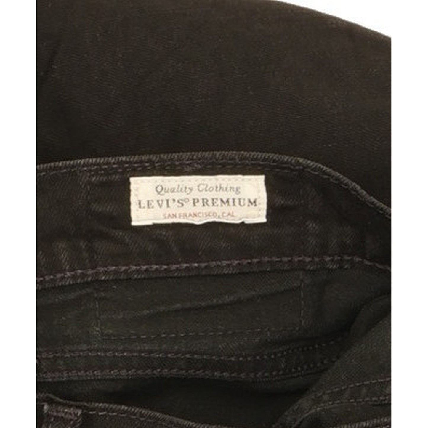 Levi's 512 Men Black Tapered Slim Stretch Jeans W31 L28