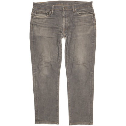 Levi's 511 Men Grey Straight Slim Stretch Jeans W38 L29