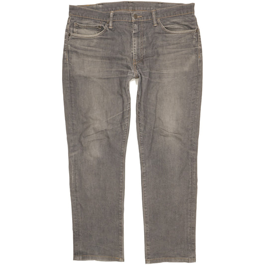 Levi's 511 Men Grey Straight Slim Stretch Jeans W38 L29