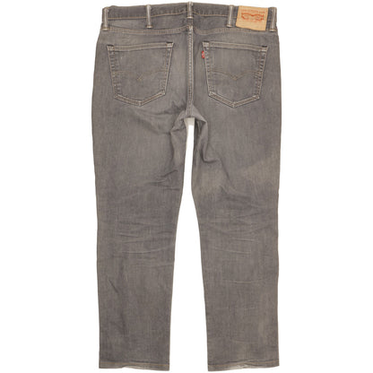 Levi's 511 Men Grey Straight Slim Stretch Jeans W38 L29
