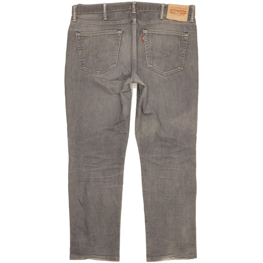 Levi's 511 Men Grey Straight Slim Stretch Jeans W38 L29