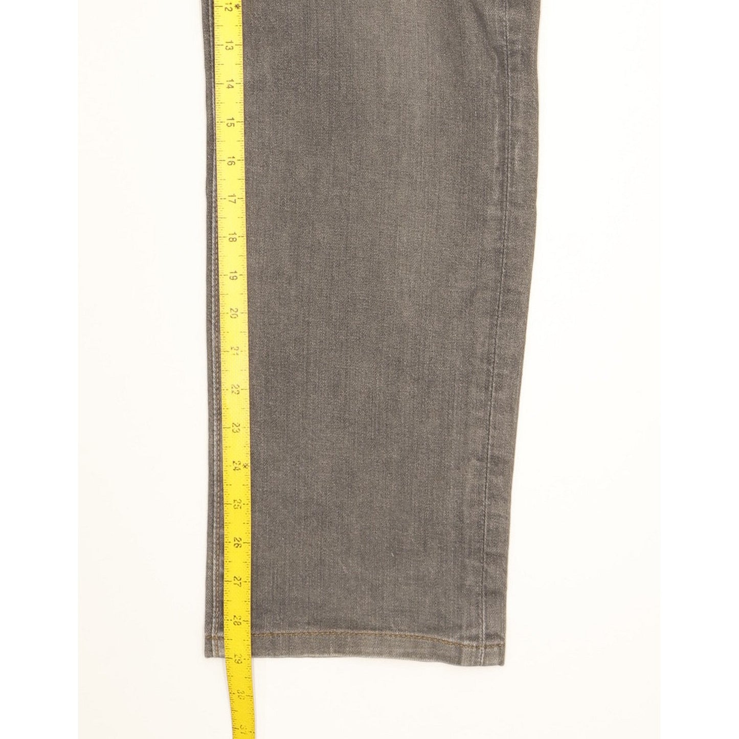 Levi's 511 Men Grey Straight Slim Stretch Jeans W38 L29