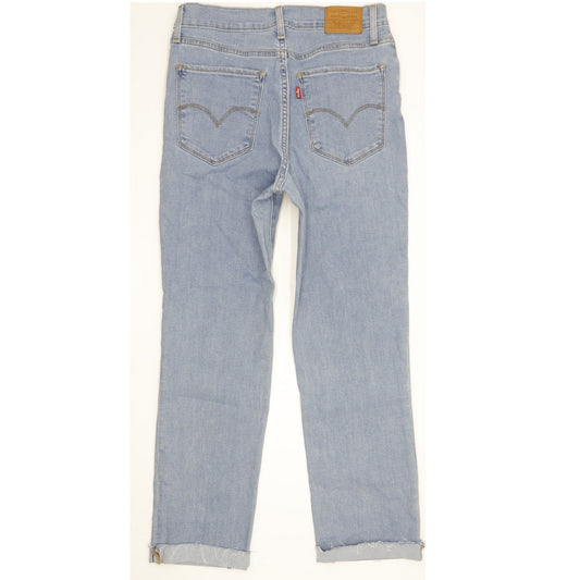 Levi's 724 Women Blue Straight Slim Stretch Jeans W29 L27