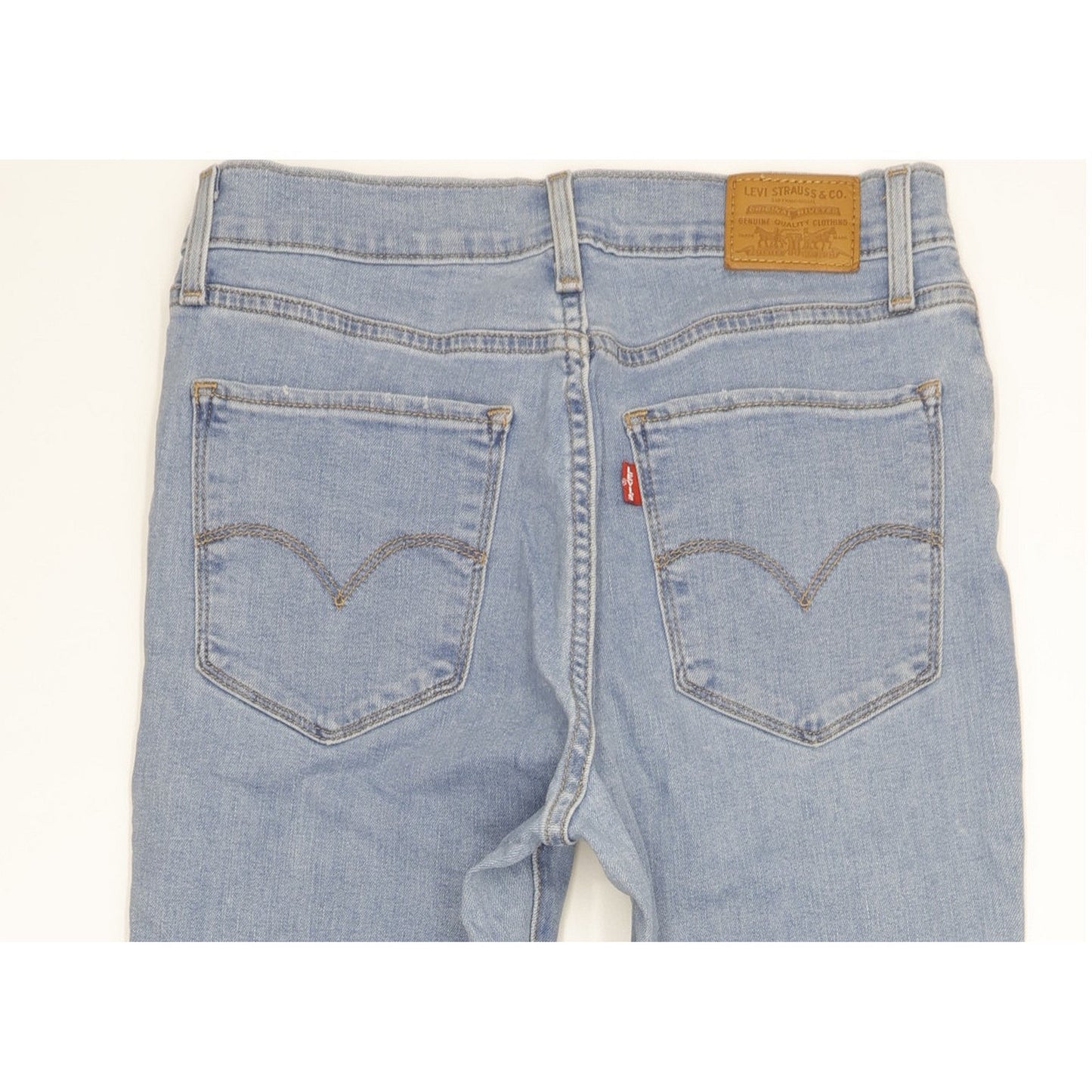 Levi's 724 Women Blue Straight Slim Stretch Jeans W29 L27