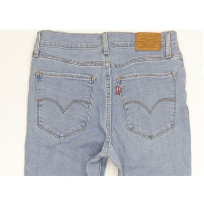 Levi's 724 Women Blue Straight Slim Stretch Jeans W29 L27