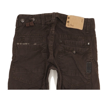 G-Star Parker Radar Men Brown Bootcut Slim Trousers W29 L32
