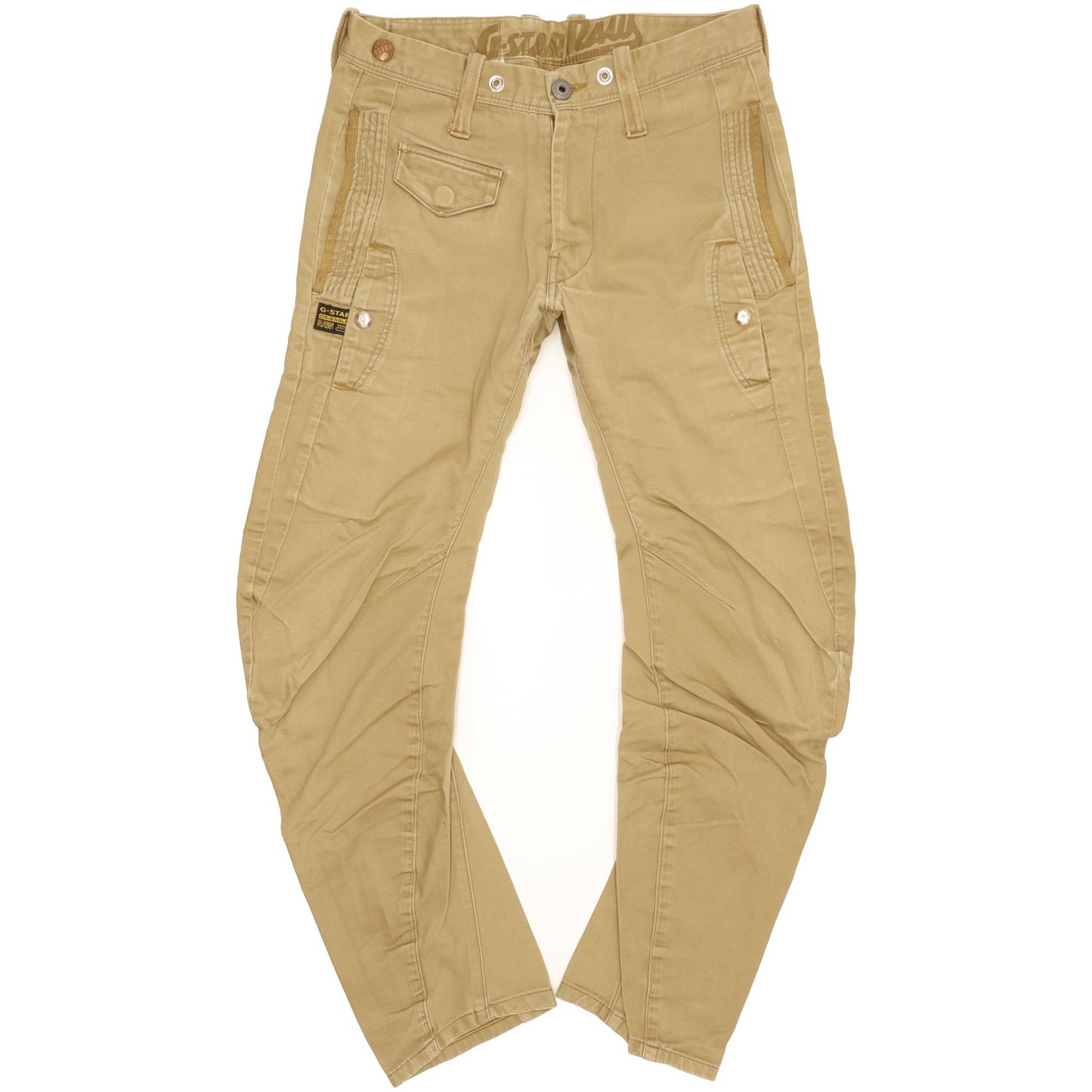 G-Star Saville Men Beige Tapered Loose Jeans W30 L30