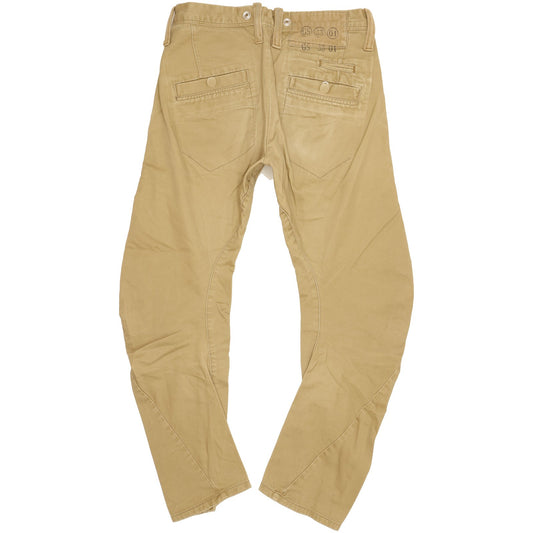 G-Star Saville Men Beige Tapered Loose Jeans W30 L30