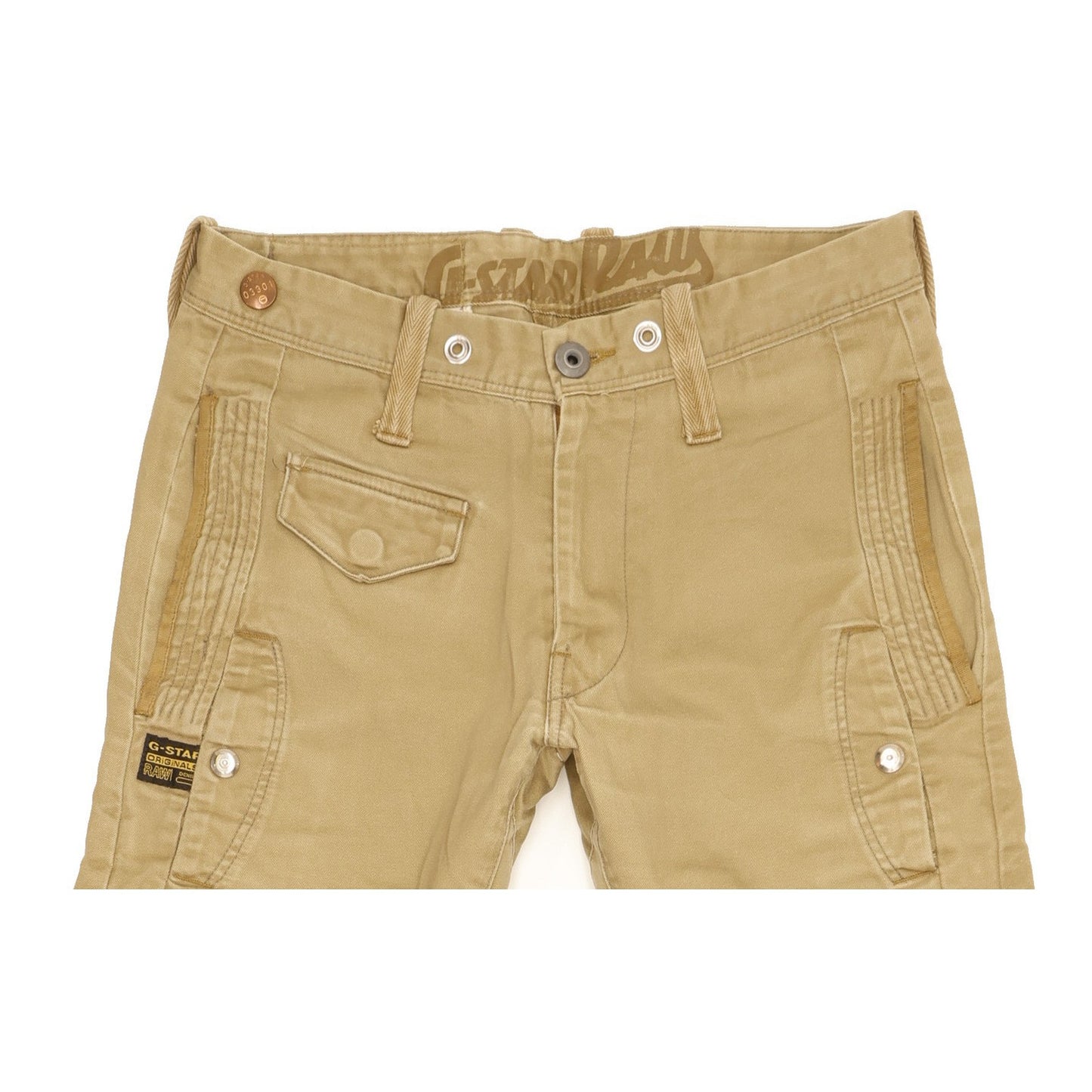 G-Star Saville Men Beige Tapered Loose Jeans W30 L30