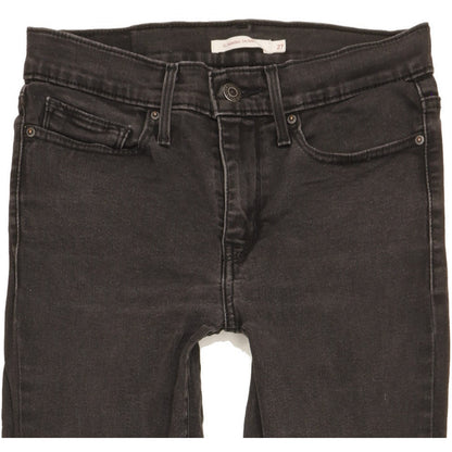 Levi's Slimming Women Black Skinny Slim Stretch Jeans W27 L31