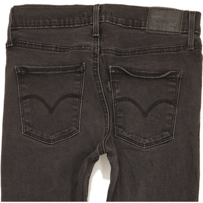 Levi's Slimming Women Black Skinny Slim Stretch Jeans W27 L31