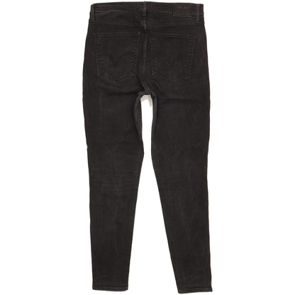 Levi's Mile Black Skinny Slim Stretch Jeans High Waisted W32 L29