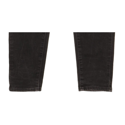 Levi's Mile Black Skinny Slim Stretch Jeans High Waisted W32 L29