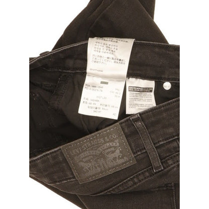 Levi's 711 Women Black Skinny Slim Stretch Jeans W27 L27
