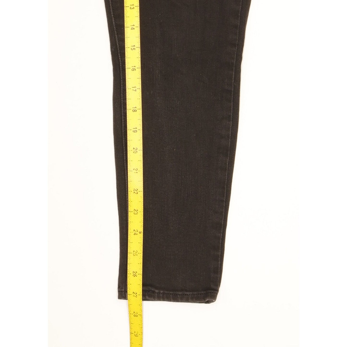 Levi's 711 Women Black Skinny Slim Stretch Jeans W27 L27