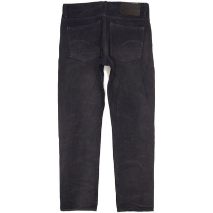 G-Star Triple A Men Navy Straight Regular Jeans W32 L29