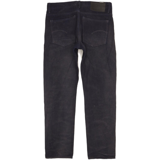 G-Star Triple A Men Navy Straight Regular Jeans W32 L29