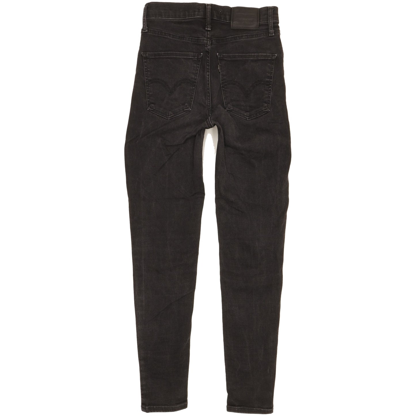 Levi's Mile Women Black Skinny Slim Stretch Jeans W26 L28