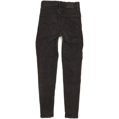 Levi's Mile Women Black Skinny Slim Stretch Jeans W26 L28