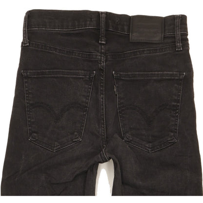 Levi's Mile Women Black Skinny Slim Stretch Jeans W26 L28