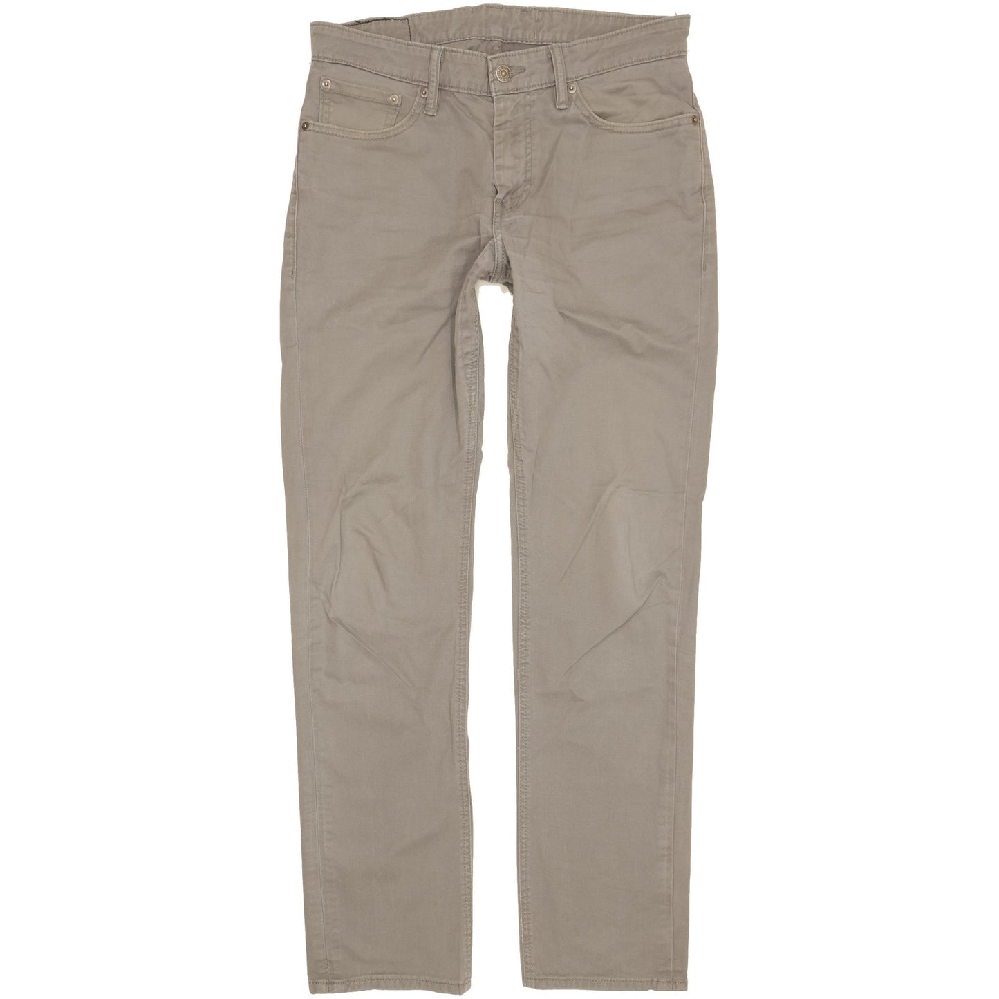 Levi's 511 Men Grey Straight Slim Stretch Jeans W32 L31
