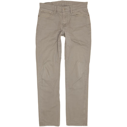 Levi's 511 Men Grey Straight Slim Stretch Jeans W32 L31