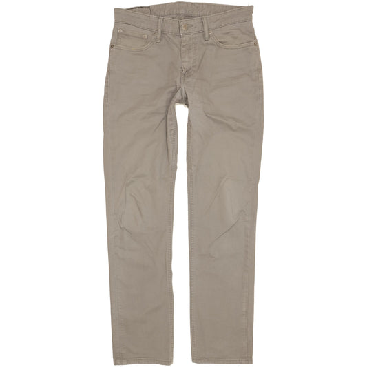 Levi's 511 Men Grey Straight Slim Stretch Jeans W32 L31