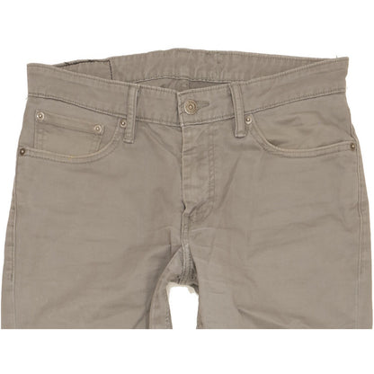 Levi's 511 Men Grey Straight Slim Stretch Jeans W32 L31