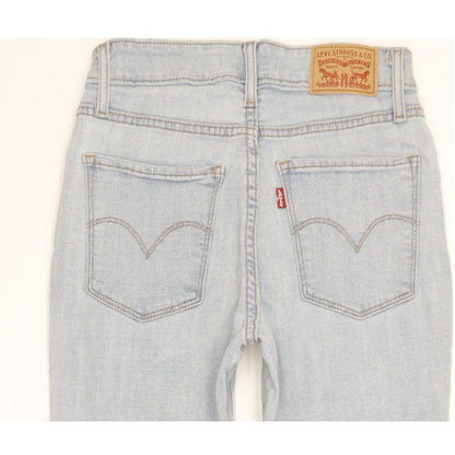 Levi's 721 Women Blue Skinny Slim Stretch Jeans W25 L27