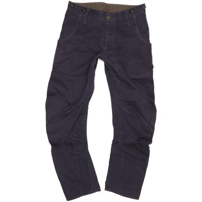 G-Star JM Arc 3D Men Navy Tapered Loose Chino Jeans W30 L30