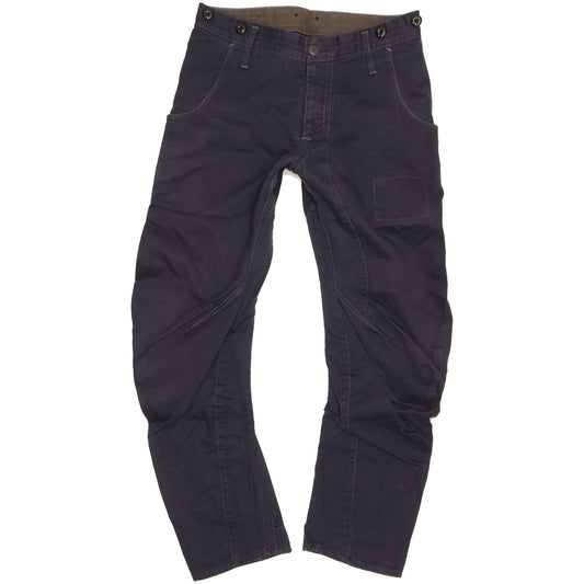 G-Star JM Arc 3D Men Navy Tapered Loose Chino Jeans W30 L30