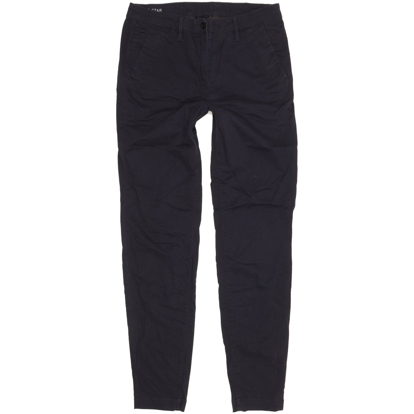 G-Star Bronson Women Navy Skinny Slim Chino Stretch Jeans W26 L30