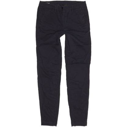 G-Star Bronson Women Navy Skinny Slim Chino Stretch Jeans W26 L30
