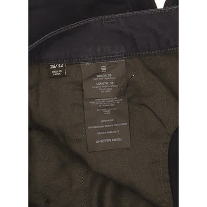 G-Star Bronson Women Navy Skinny Slim Chino Stretch Jeans W26 L30