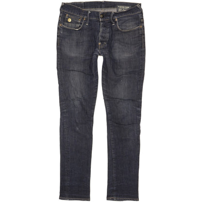 G-Star Men Blue Skinny Slim Jeans W28 L30