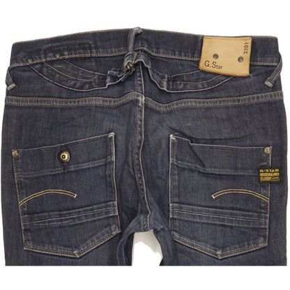 G-Star Men Blue Skinny Slim Jeans W28 L30