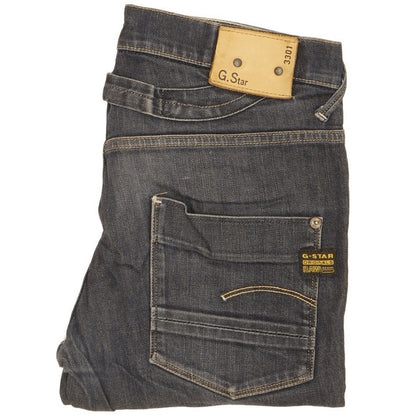 G-Star Men Blue Skinny Slim Jeans W28 L30