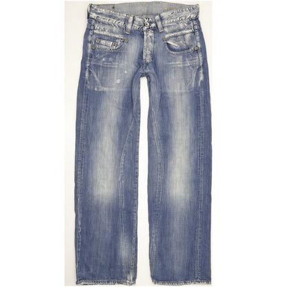 G-Star Radar Men Blue Straight Loose Jeans W32 L34