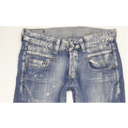 G-Star Radar Men Blue Straight Loose Jeans W32 L34