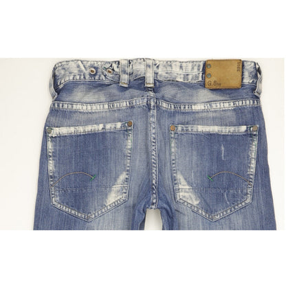 G-Star Radar Men Blue Straight Loose Jeans W32 L34