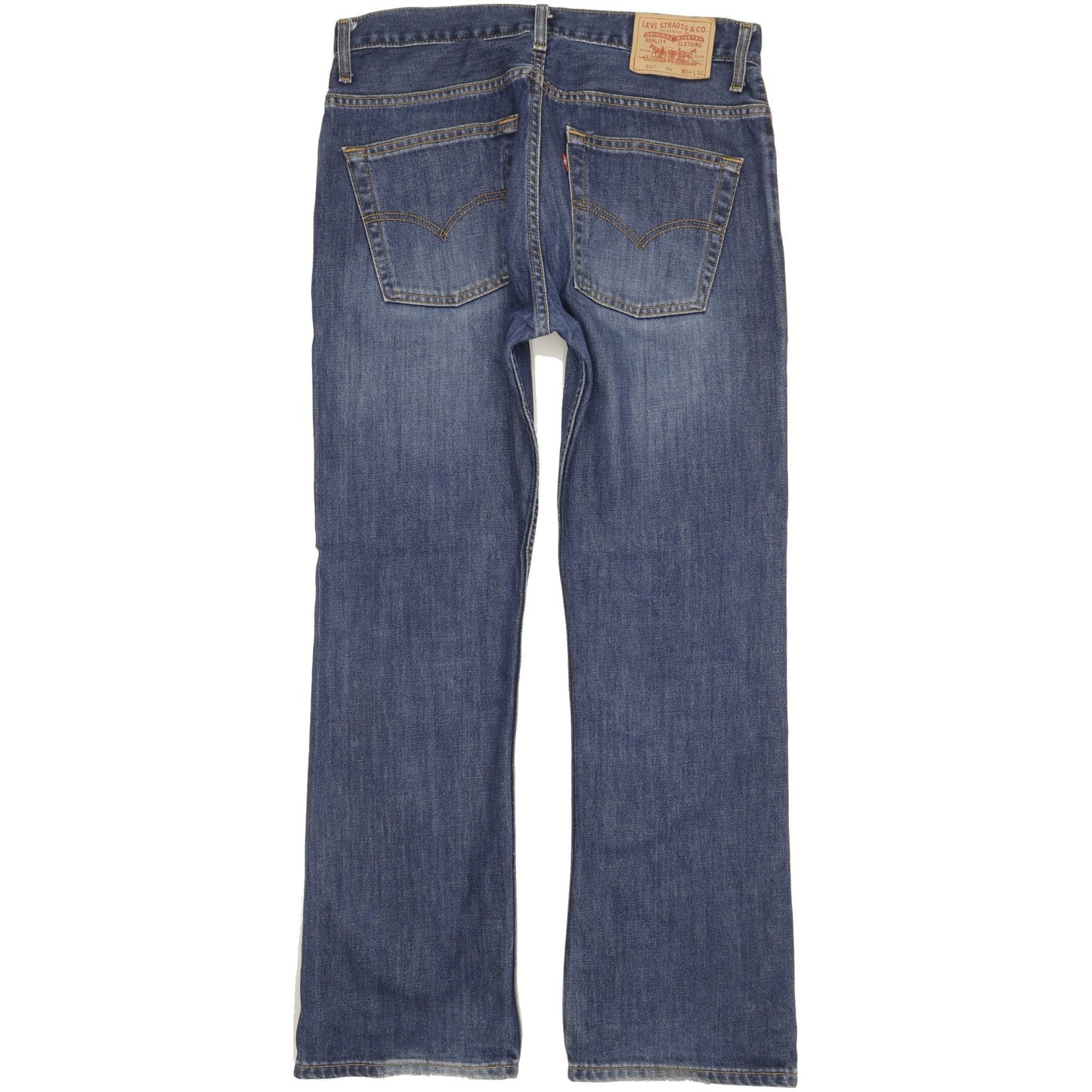 Levi's 507 Men Blue Bootcut Regular Jeans W34 L31