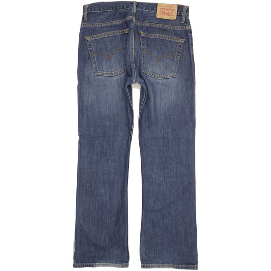 Levi's 507 Men Blue Bootcut Regular Jeans W34 L31