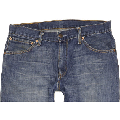 Levi's 507 Men Blue Bootcut Regular Jeans W34 L31